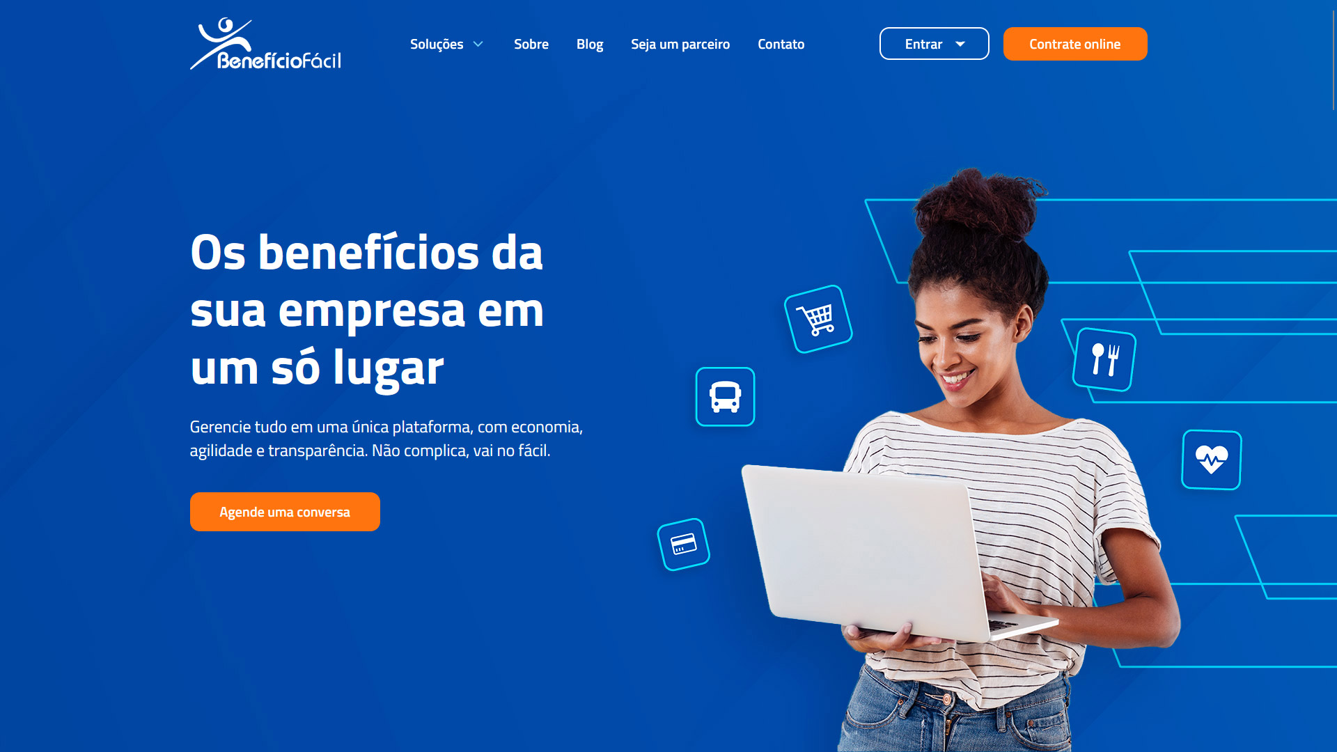 Website Benefício Fácil